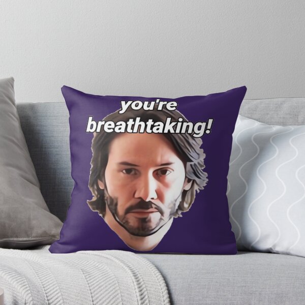 Item preview, keanu reeves you're breathtaking! 	 designed and sold by xhdnklaja89.