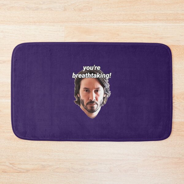 Item preview, keanu reeves you're breathtaking! 	 designed and sold by xhdnklaja89.