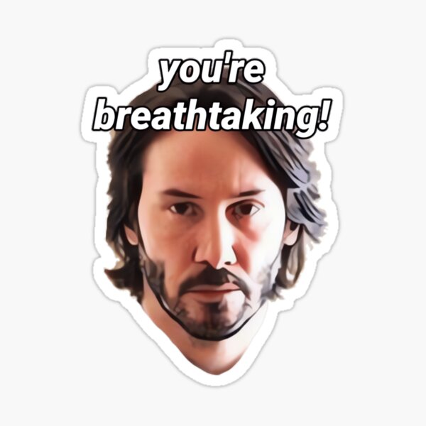 Artikel-Vorschau von Keanu Reeves, du bist atemberaubend!, designt und verkauft von xhdnklaja89.