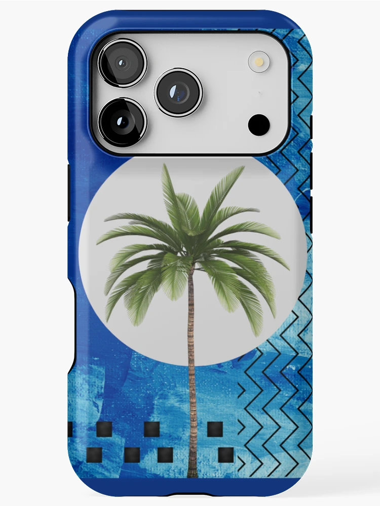 Thumbnail 1 of 4, iPhone Case, Abstract Palm Tree designed and sold by RagWeasel.