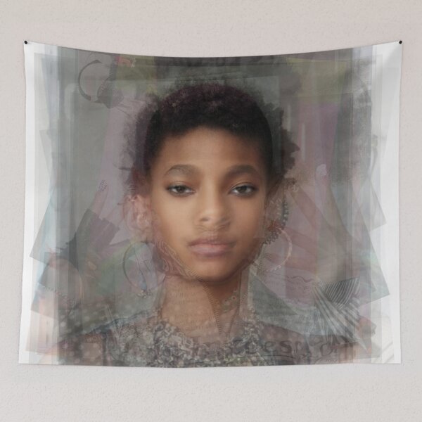 Item preview, Willow Smith Portrait Overlay designed and sold by Steven Socha.