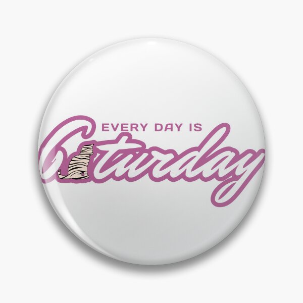 Item preview, Every Day Is Barbie Caturday Tiger Stripe designed and sold by ViewerEqualsPhoton.