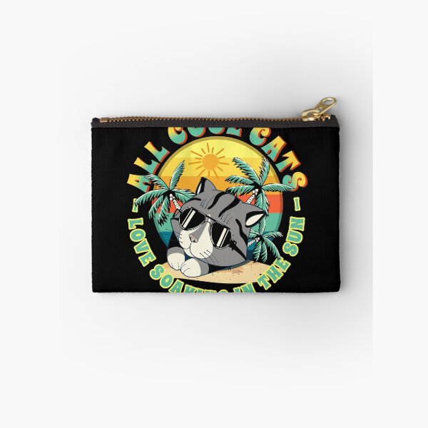 Item preview, Cool Cat Summer at the Beach Gift designed and sold by InkyGenies.