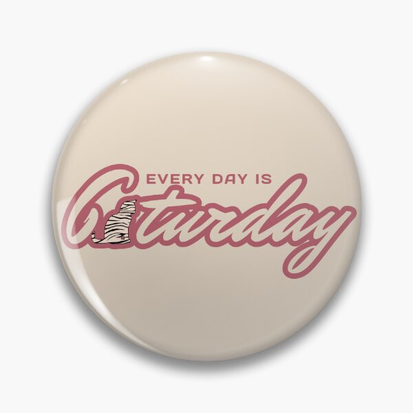 Item preview, Copy of Every Day Is Caturday Tiger Stripe designed and sold by ViewerEqualsPhoton.