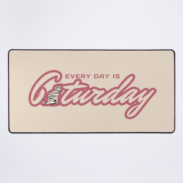 Item preview, Copy of Every Day Is Caturday Tiger Stripe designed and sold by ViewerEqualsPhoton.