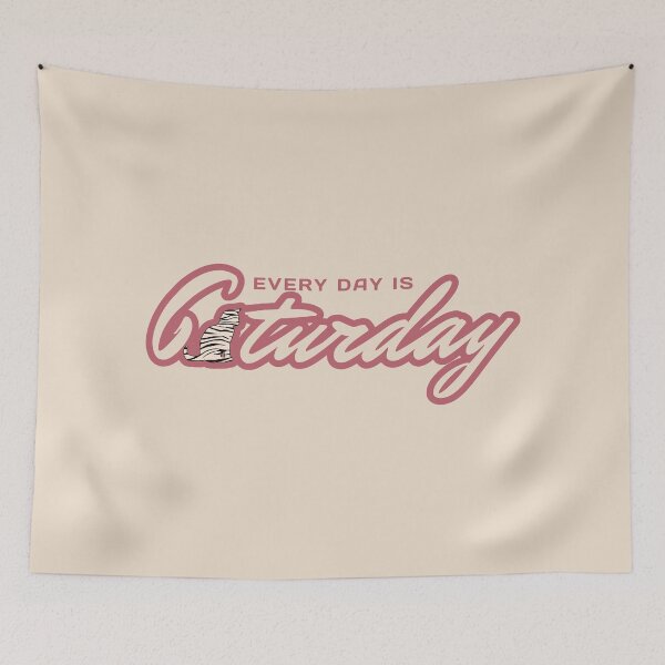 Item preview, Copy of Every Day Is Caturday Tiger Stripe designed and sold by ViewerEqualsPhoton.