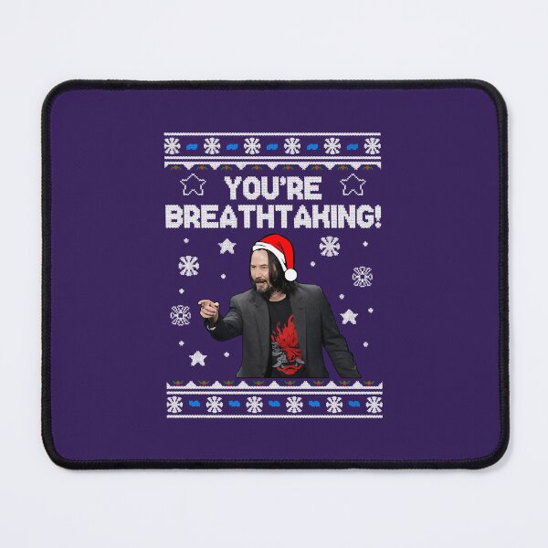 Item preview, Keanu Reeves Youre Breathtaking Christmas  	 designed and sold by xhdnklaja89.