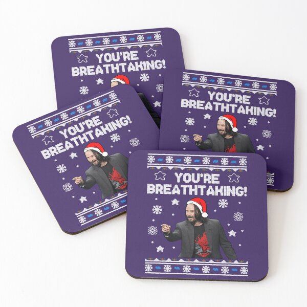 Item preview, Keanu Reeves Youre Breathtaking Christmas  	 designed and sold by xhdnklaja89.