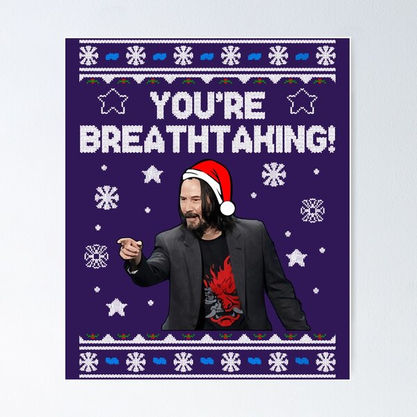 Artikel-Vorschau von Keanu Reeves Du bist ein atemberaubendes Weihnachtsfest, designt und verkauft von xhdnklaja89.
