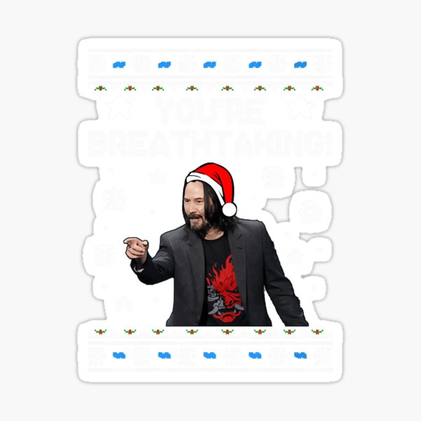 Artikel-Vorschau von Keanu Reeves Du bist ein atemberaubendes Weihnachtsfest, designt und verkauft von xhdnklaja89.