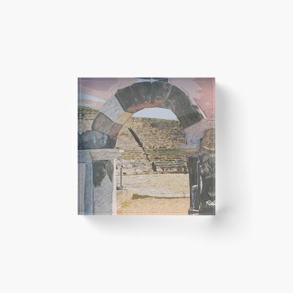 Item preview, ANCIENT AMPHITHEATER IN PHILIPPI  designed and sold by ArtbyRolleen.