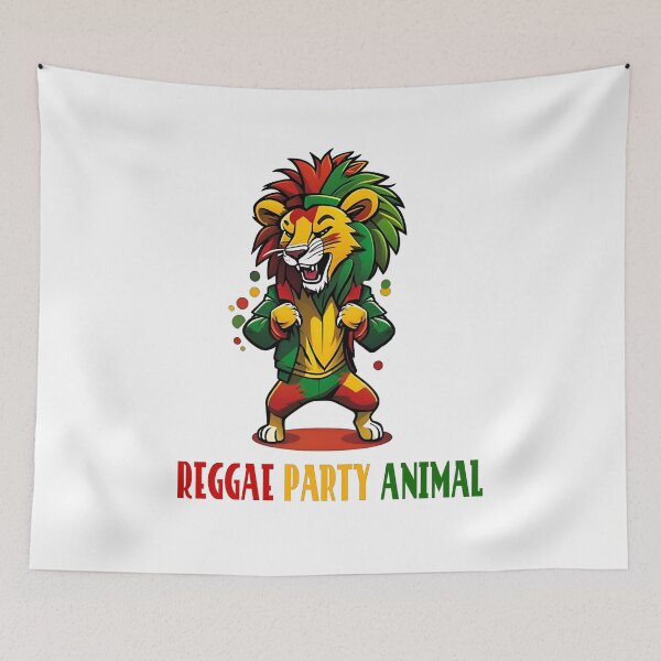 Item preview, Reggae Party Animal designed and sold by reggaeartgifts.