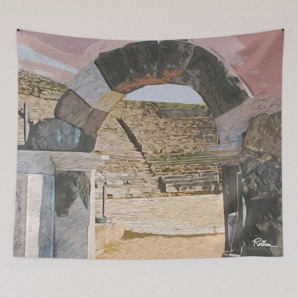 Item preview, ANCIENT AMPHITHEATER IN PHILIPPI  designed and sold by ArtbyRolleen.