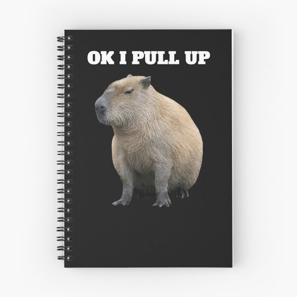 Item preview, Ok I Pull Up Capybara designed and sold by ErnestDuarte6.