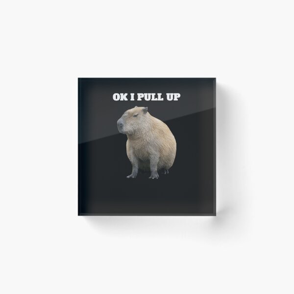 Item preview, Ok I Pull Up Capybara designed and sold by ErnestDuarte6.