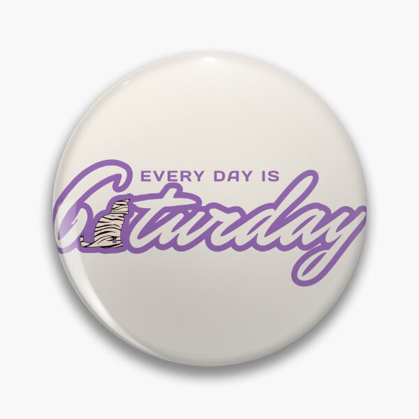 Item preview, Every Day Is Barbie Caturday Tiger Stripe designed and sold by ViewerEqualsPhoton.
