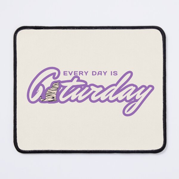 Item preview, Every Day Is Barbie Caturday Tiger Stripe designed and sold by ViewerEqualsPhoton.