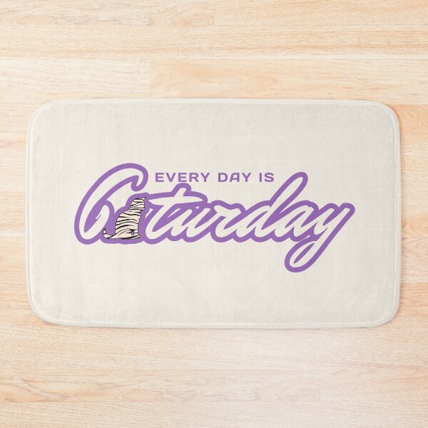 Item preview, Every Day Is Barbie Caturday Tiger Stripe designed and sold by ViewerEqualsPhoton.