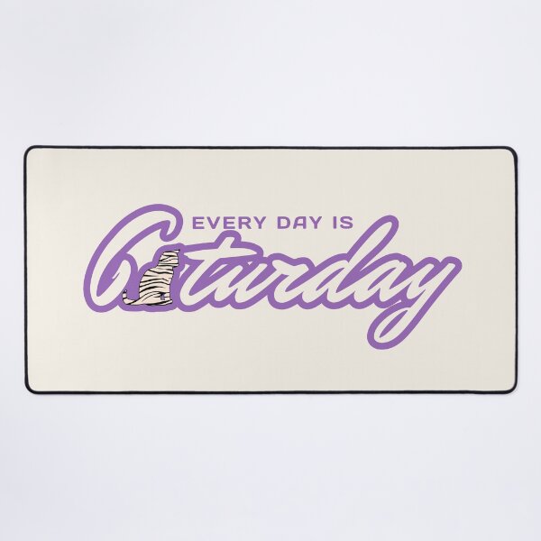 Item preview, Every Day Is Barbie Caturday Tiger Stripe designed and sold by ViewerEqualsPhoton.