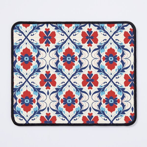 Item preview, Ethnic Ottoman Palace Tile Pattern designed and sold by Ottoman Palace Designs.