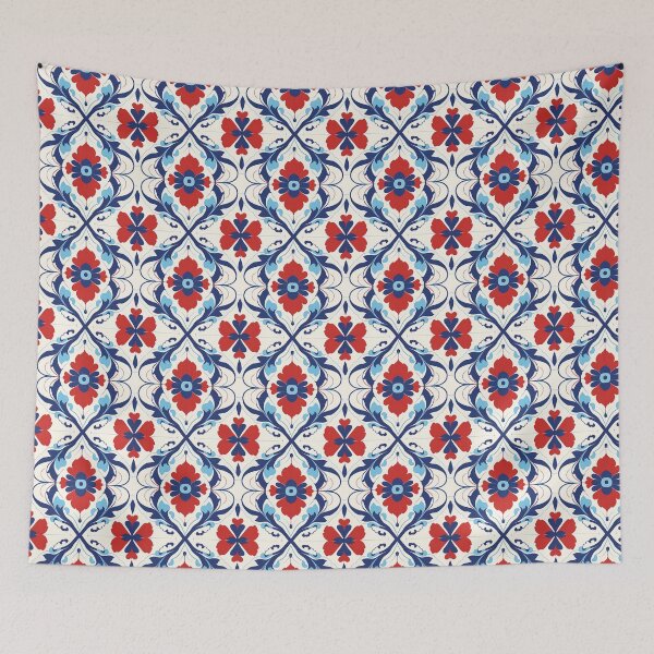 Artikelvorschau, Ethnisches osmanisches Palastfliesenmuster entworfen und verkauft von Ottoman Palace Designs.