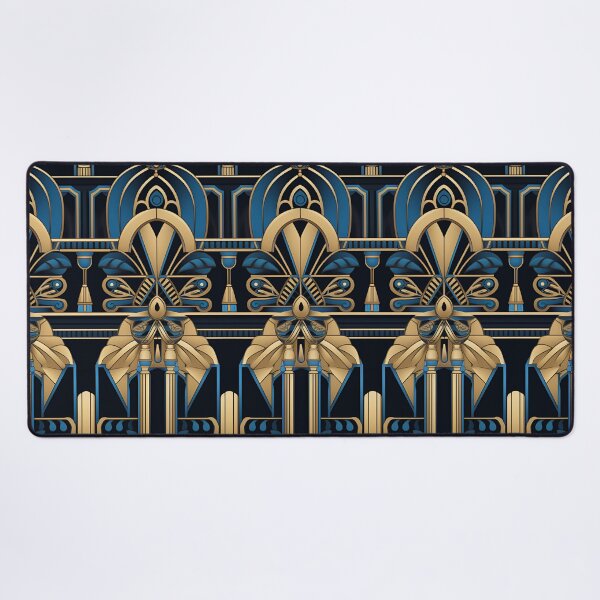 Item preview, Egyptian Art Deco Wallpaper designed and sold by Leksal.