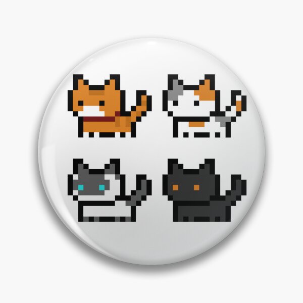 Item preview, Nekos 01 Pixel Art designed and sold by BeltsukiDesing.