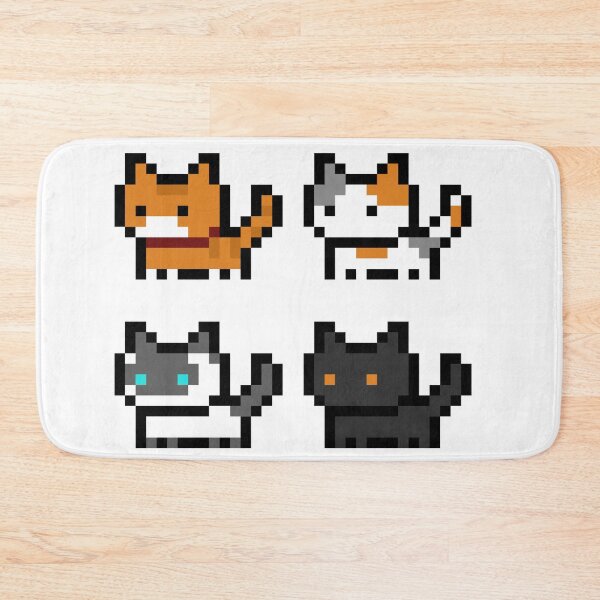 Item preview, Nekos 01 Pixel Art designed and sold by BeltsukiDesing.
