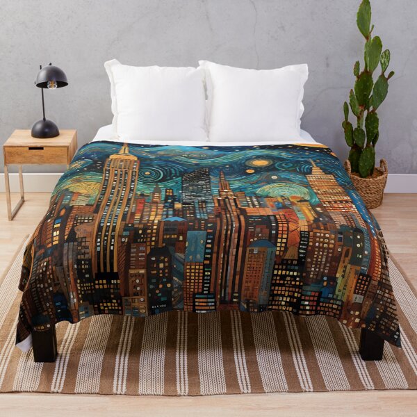Item preview, New York by night : Aboriginal Art illustration designed and sold by DigitArtisan.