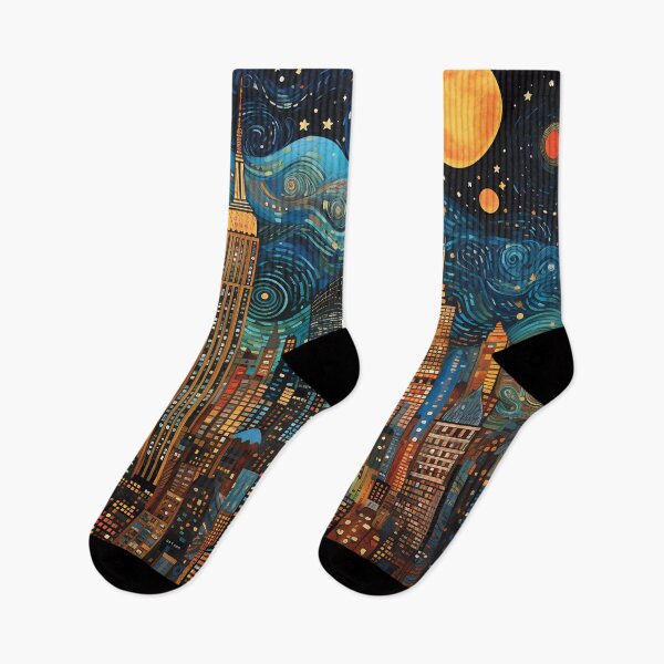 Item preview, New York by night : Aboriginal Art illustration designed and sold by DigitArtisan.