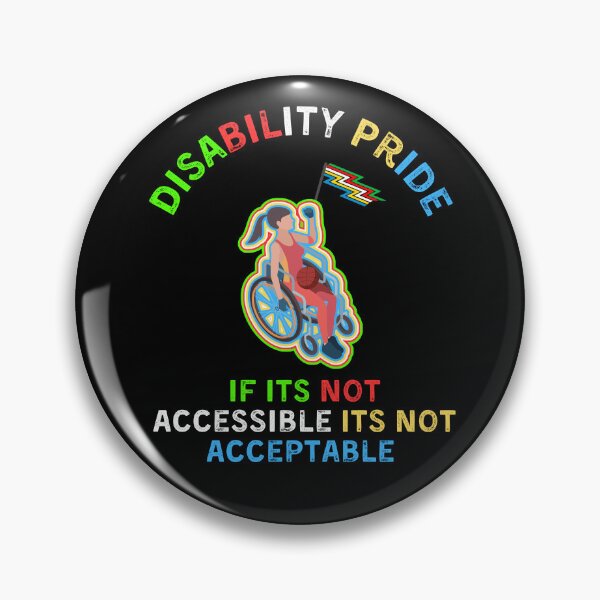 Item preview, Disability Pride Flag designed and sold by WoodburyLake.