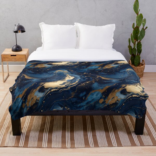 Item preview, Blue Paint with Gold Traces designed and sold by Leksal.