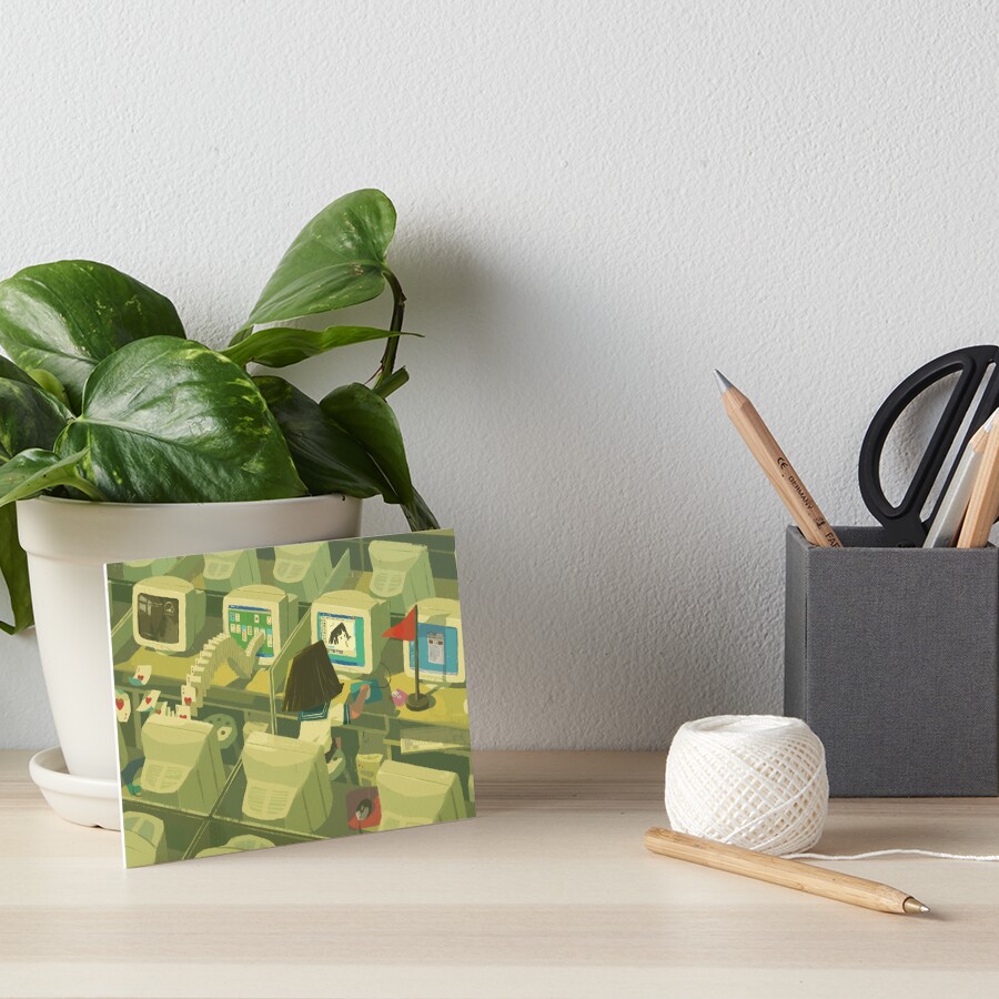Item preview, Art Board Print designed and sold by MoyLee.