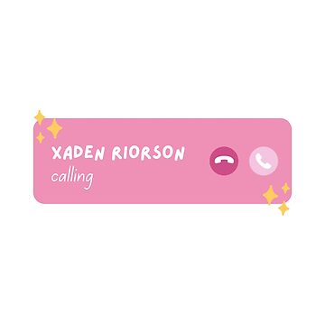 Artwork thumbnail, xaden riorson fourth wing calling - phone call by catdiasart