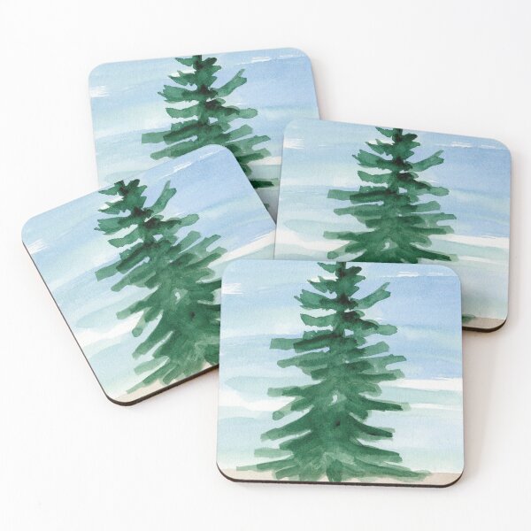 Item preview, Sunny Day Solo Evergreen Tree designed and sold by Alexandria Levin.