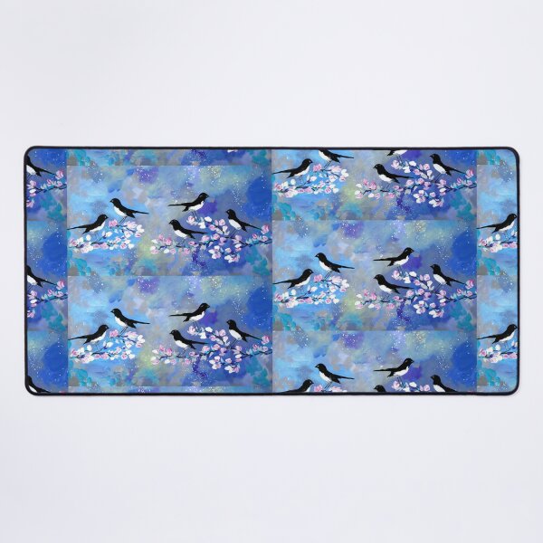 Item preview, Gray Blue and Purple Willie Wagtails designed and sold by CateJacobs.