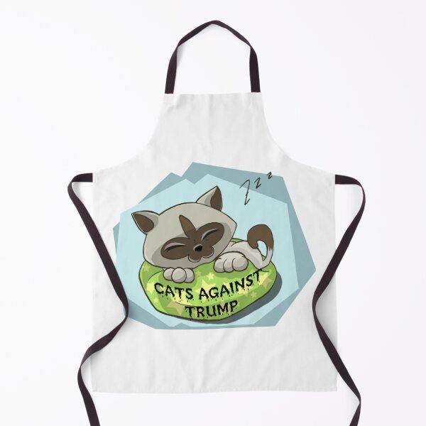 Item preview, CATS AGAINST TRUMP STICKERS AND T-SHIRTS  designed and sold by Nyome Afrique Art & Designs .