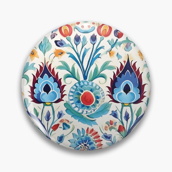 Artikelvorschau, Osmanischer Palast entwirft ethnisches Blumenmuster entworfen und verkauft von Ottoman Palace Designs.