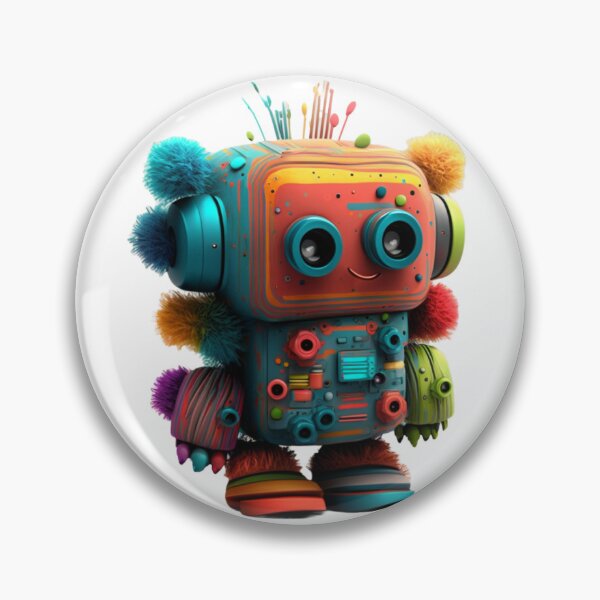 Item preview, Lil Rave Bot: A Robotic Rave in Street Art designed and sold by BattleEtiquette.