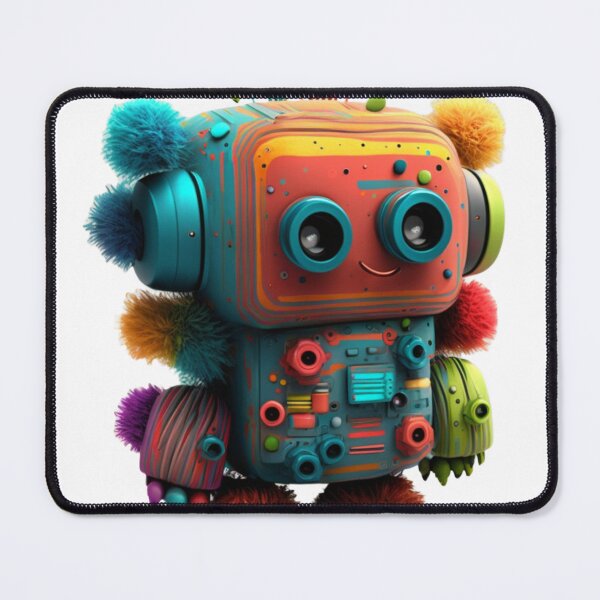 Item preview, Lil Rave Bot: A Robotic Rave in Street Art designed and sold by BattleEtiquette.