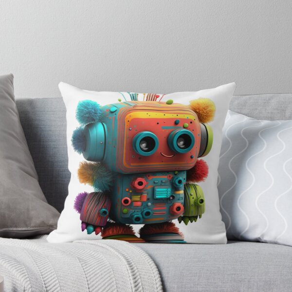 Item preview, Lil Rave Bot: A Robotic Rave in Street Art designed and sold by BattleEtiquette.