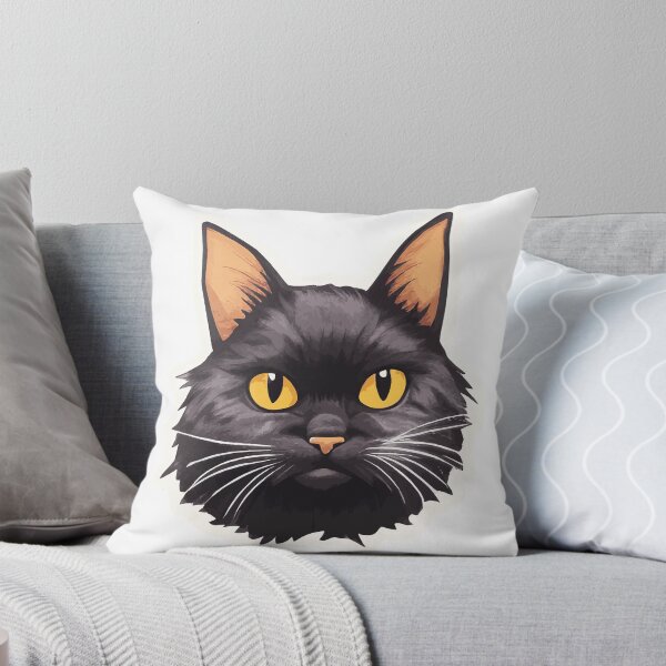 Item preview, Gato negro esponjoso designed and sold by SpDesignsC.