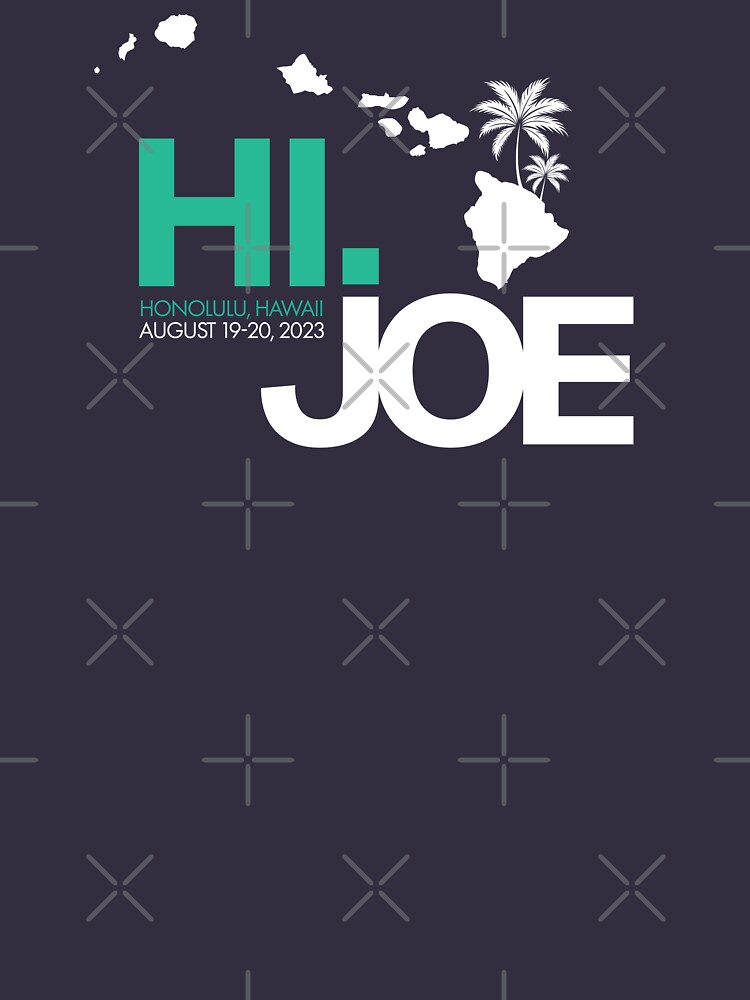 Artwork view, Say Hi to Joe in Hawaii designed and sold by CreativeKristen