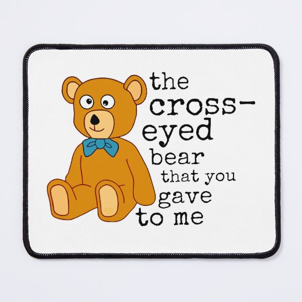 Item preview, Crosseyed Bear 90s Misheard Lyrics Nostalgia pop music designed and sold by williamsethan.