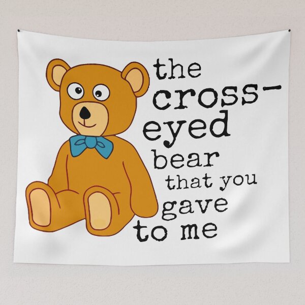 Item preview, Crosseyed Bear 90s Misheard Lyrics Nostalgia pop music designed and sold by williamsethan.