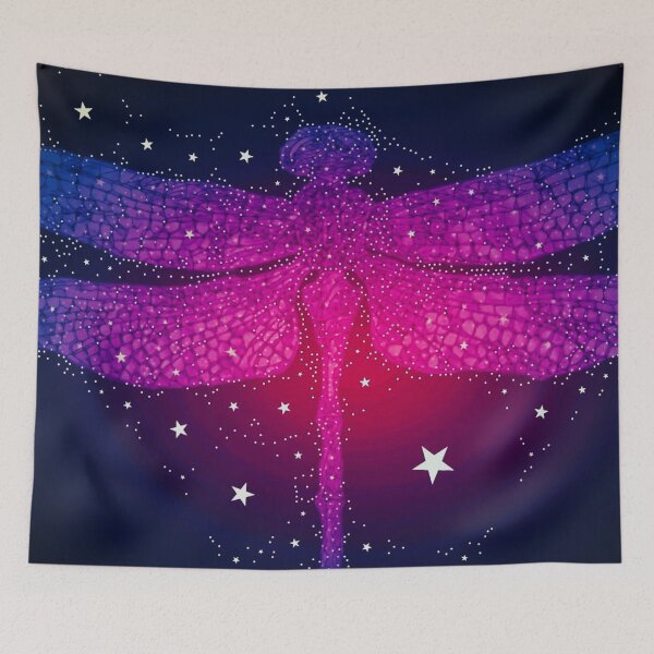 Item preview, Fluorescent Save the dragon flies No. 1 designed and sold by asanaworld.
