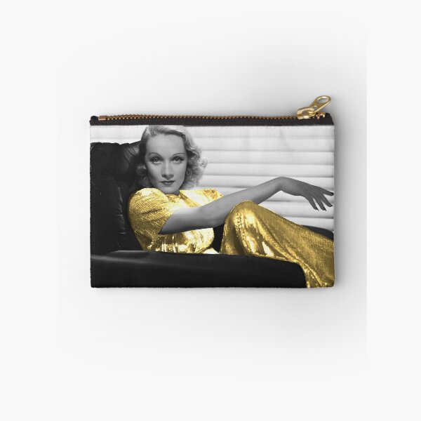 Item preview, Marlene Dietrich in a golden dress designed and sold by carmencuarzo.
