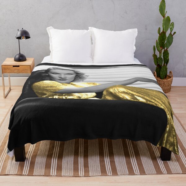 Item preview, Marlene Dietrich in a golden dress designed and sold by carmencuarzo.