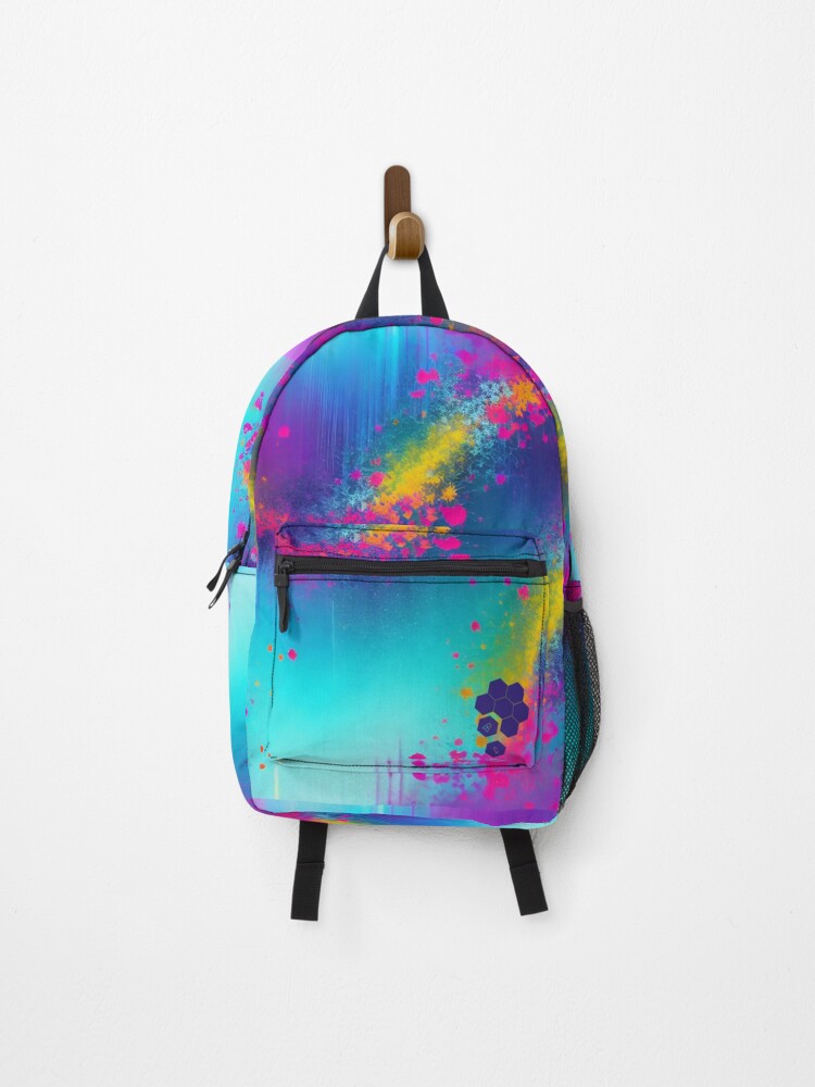 Thumbnail 1 of 3, Backpack, Chromatic Rhapsody designed and sold by ArfulIntells.
