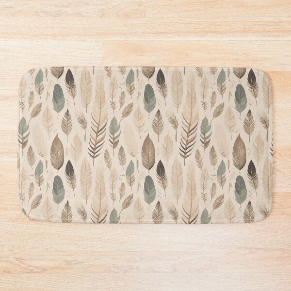 Item preview, Boho Feathers in neutral colors  designed and sold by humairadesigns1.
